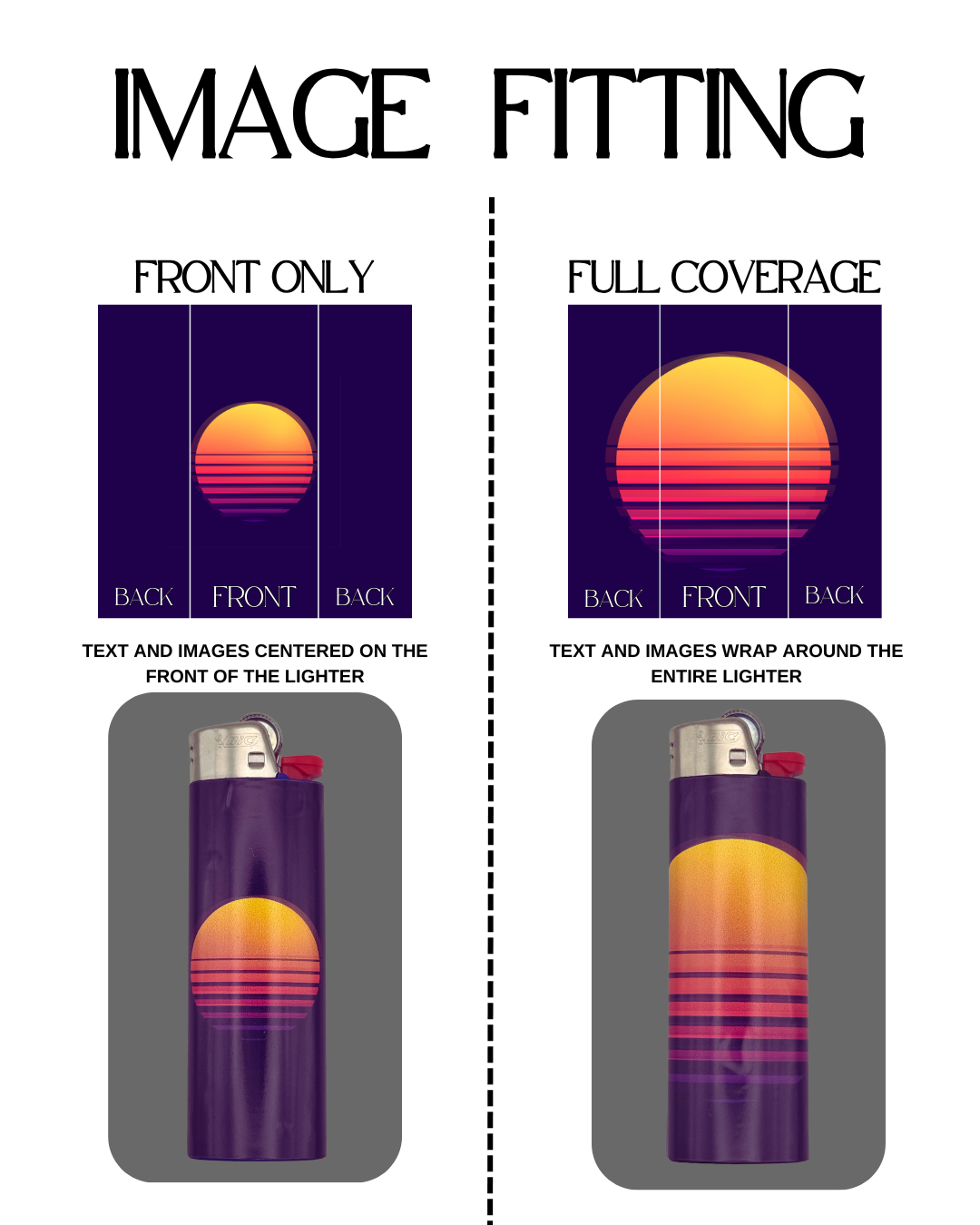 Custom Lighters - Upload any image!