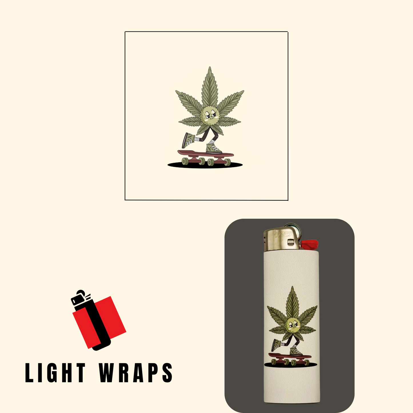 Push Leaf Lighter