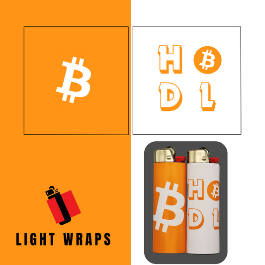 Bitcoin Lighters 2-Pack